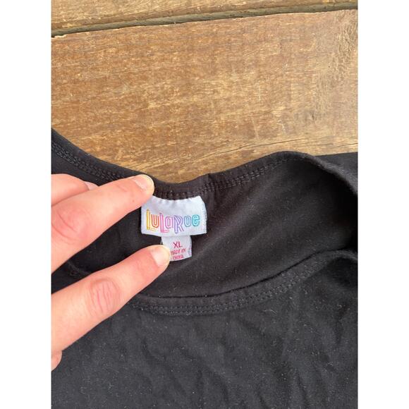 Lularoe womens XL black pocket dress - Picture 3 of 3